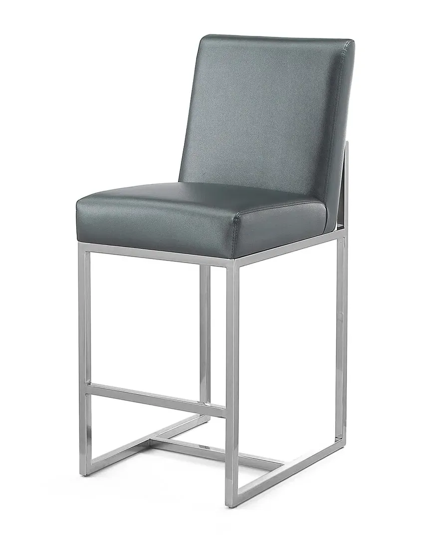 Element Counter Stool - Graphite, Stainless Steel