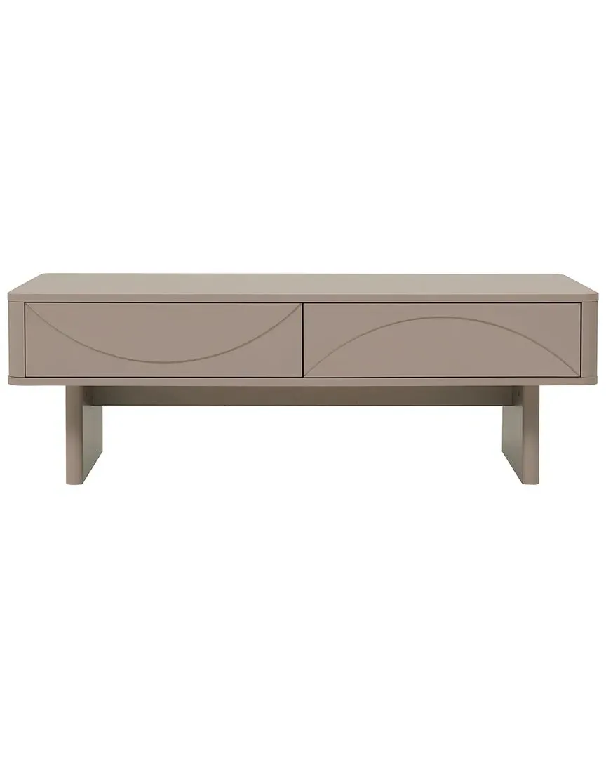 Ella Coffee Table with Storage - Mocha, MDF
