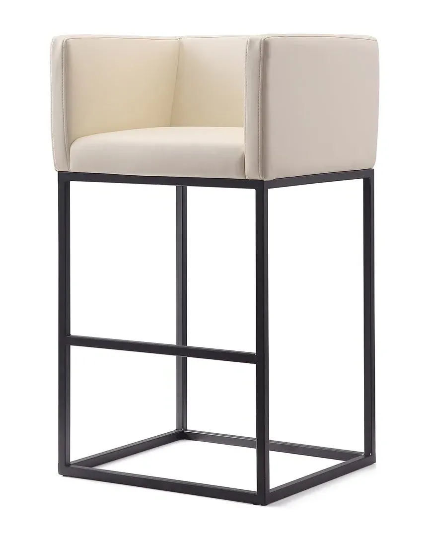 Embassy Bar Stool - Cream, Metal image