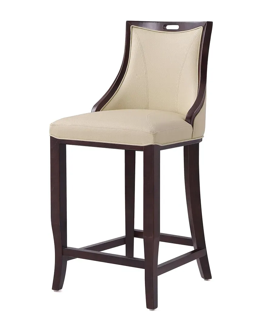 Emperor Bar Stool - Cream, Beech Wood