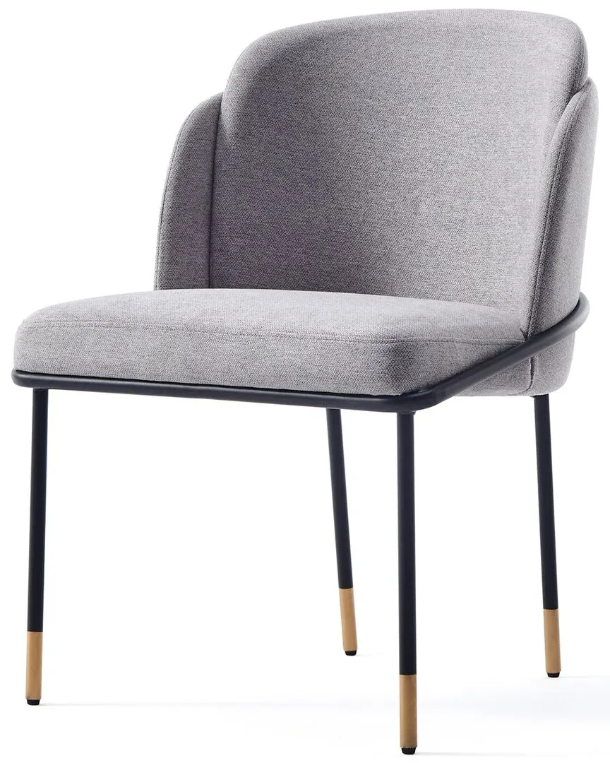 Flor Dining Chair - Grey, Metal image
