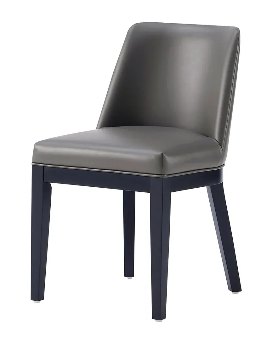 Gansevoort Dining Chairs Set of 2 - Pebble Grey, Beech Wood image