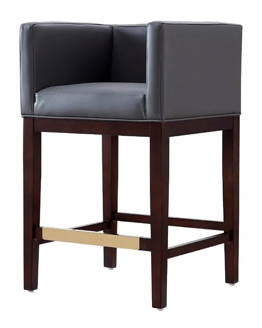 Kingsley Counter Stool - Grey, Beech Wood image