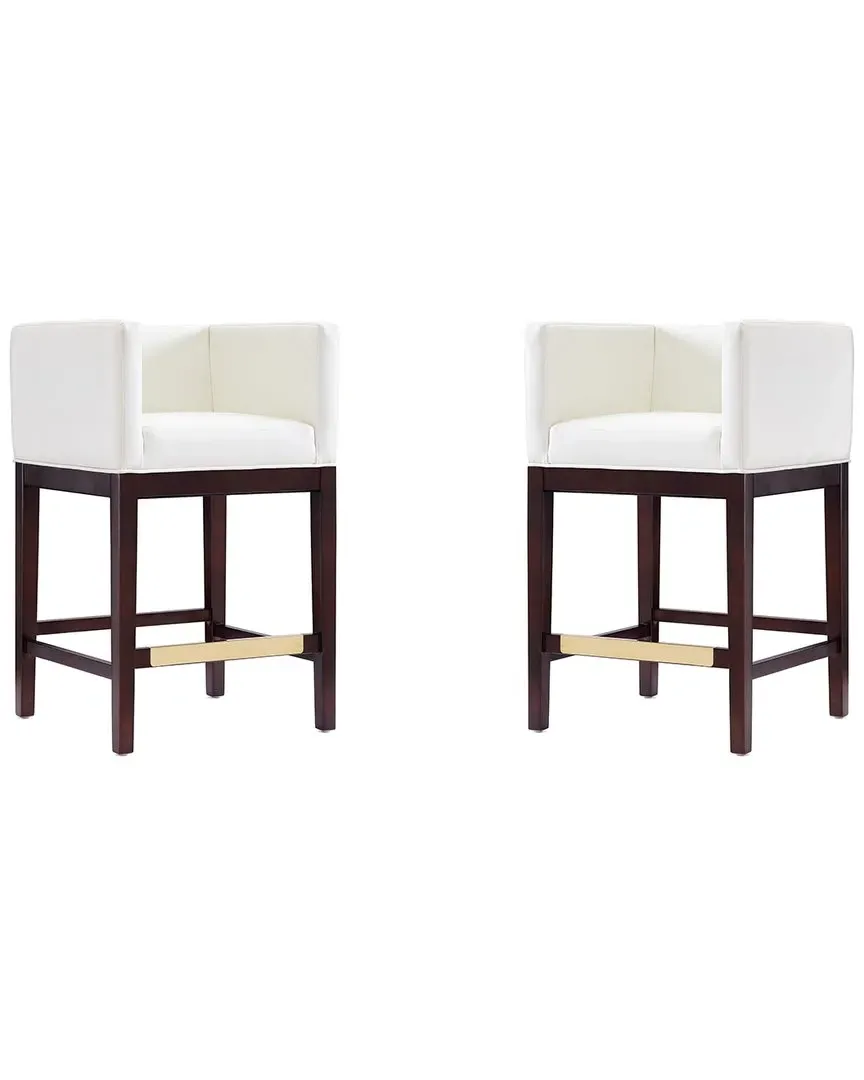 Kingsley Counter Stool - Ivory, Beech Wood