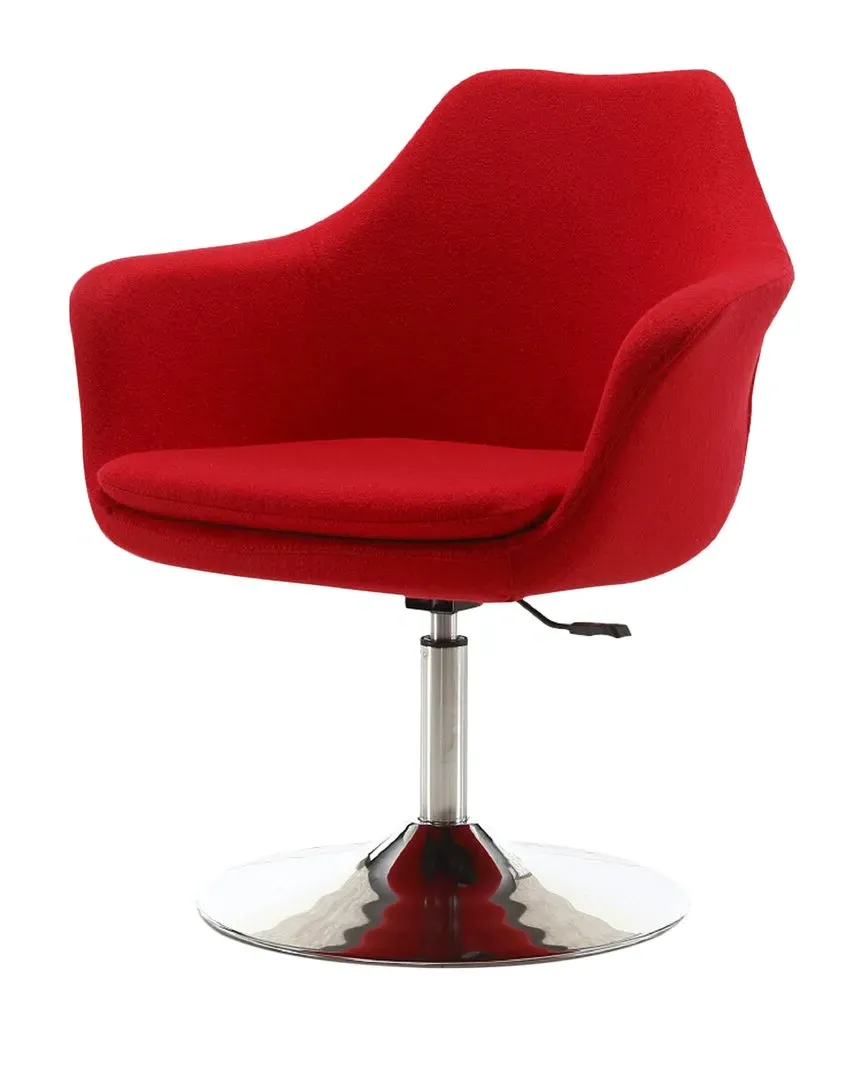 Kinsey Accent Chair - Red, Metal image