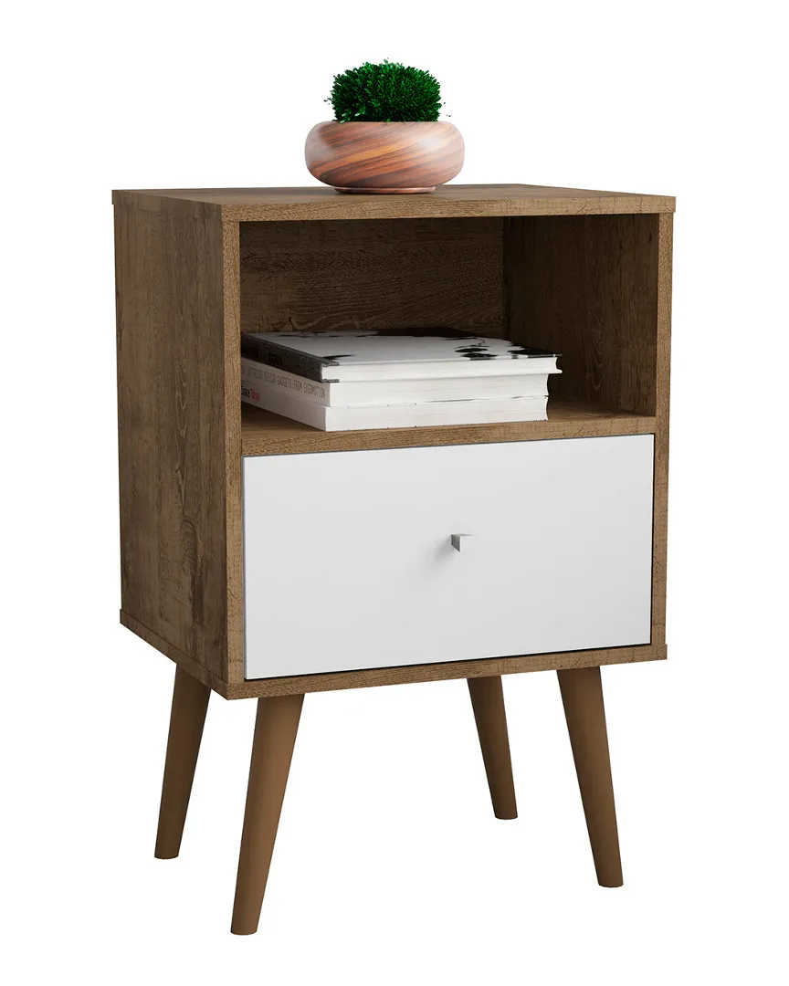 Liberty Nightstand with Drawer - Rustic Brown image