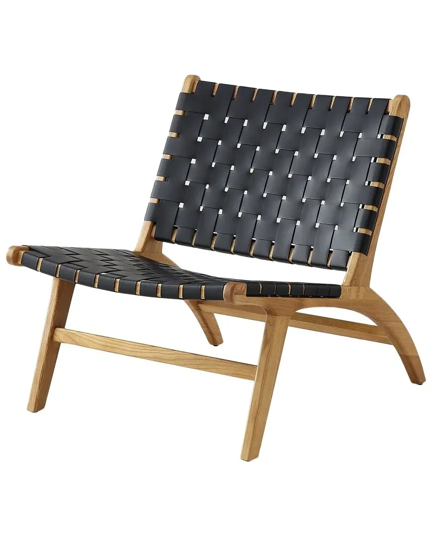 Maintenon Accent Chair - Black and Nature, Ash Wood image