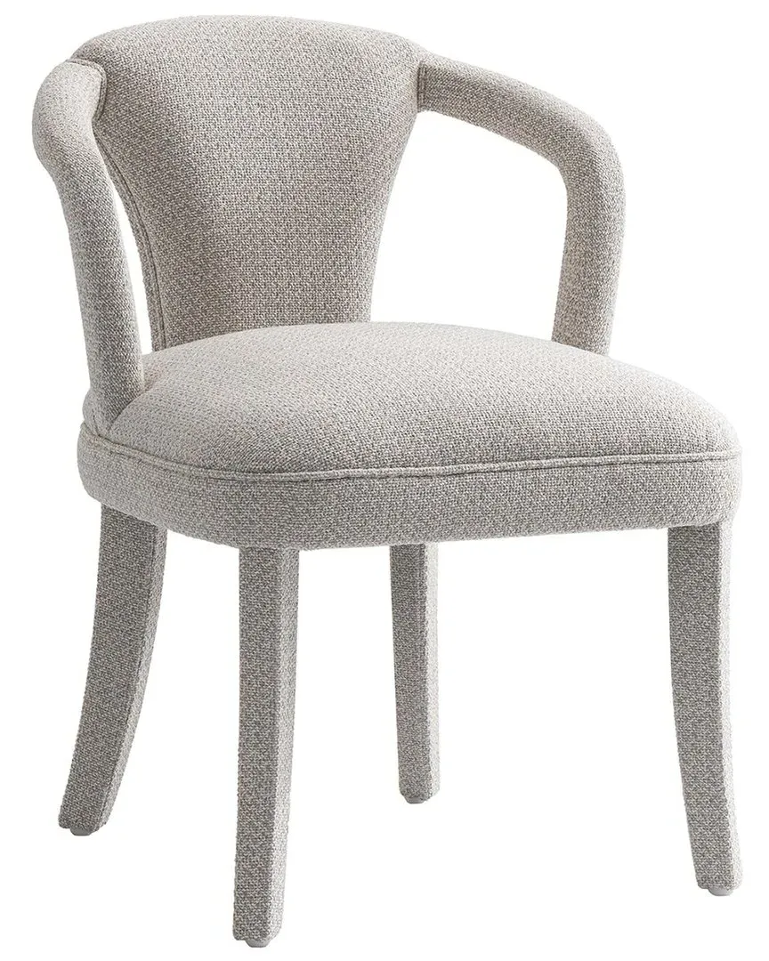 Palmer Tweed Dining Armchair - Silver, Birch Wood