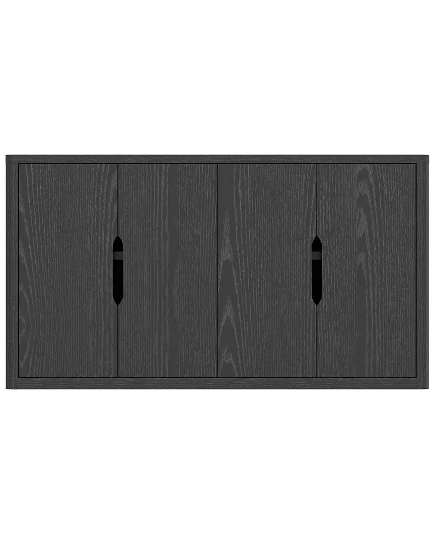 Rivington 60in Sideboard with Storage - Black, MDF image