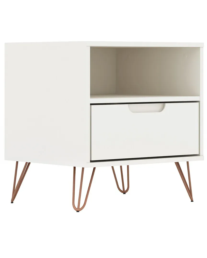 Rockefeller 1.0 Nightstand - White