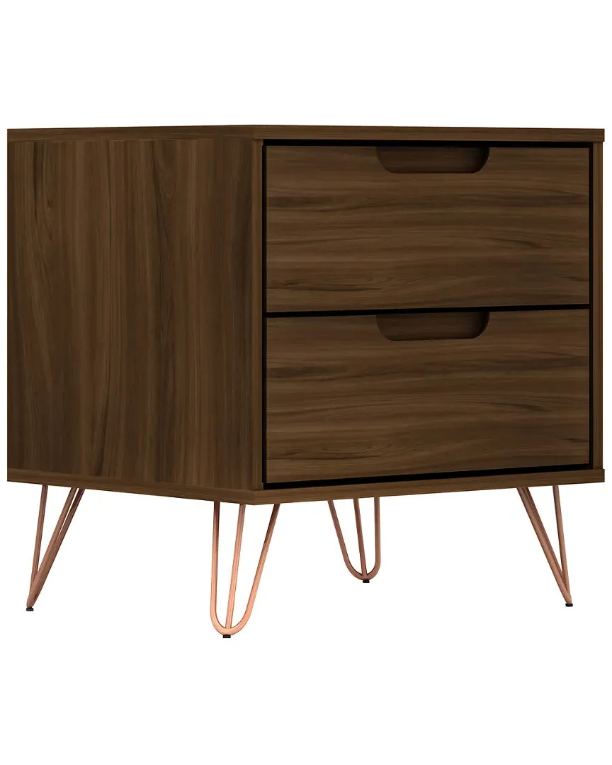 Rockefeller 2.0 Nightstand - Brown