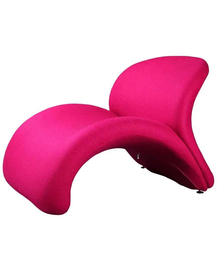 Rosebud Accent Chair - Fuchsia, Metal image