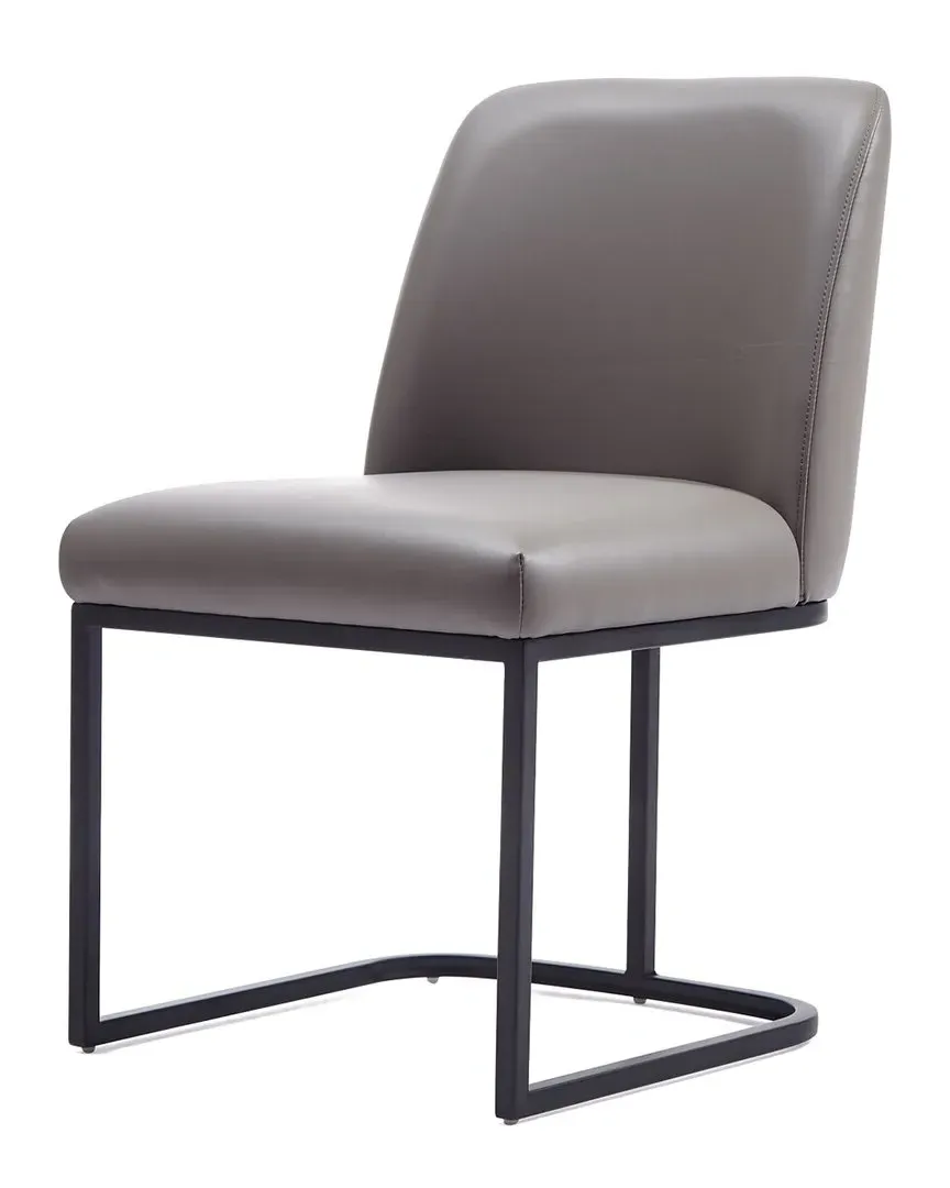 Serena Dining Chair - Grey, Steel