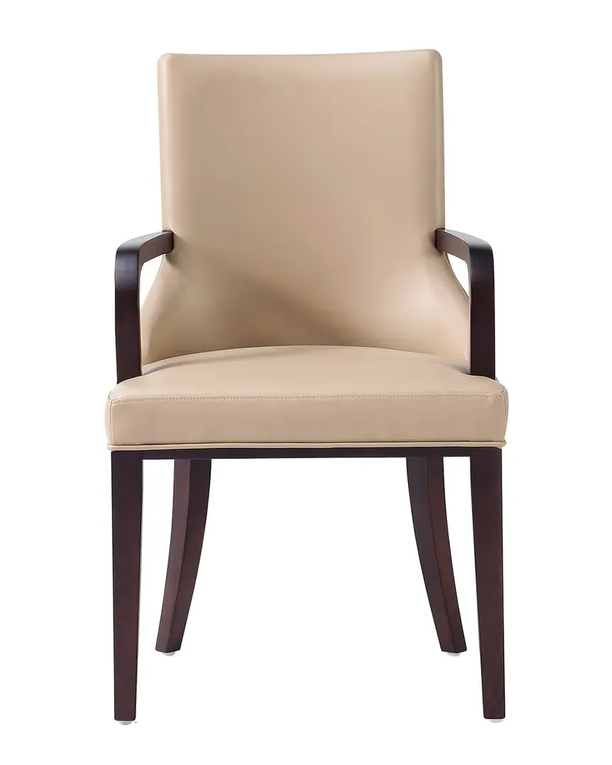 Shubert Armchair - Tan, Beech Wood