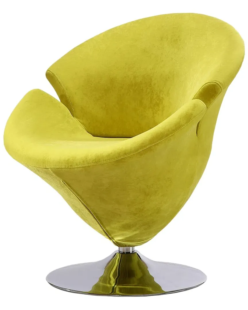 Tulip Accent Chair - Green, Metal image