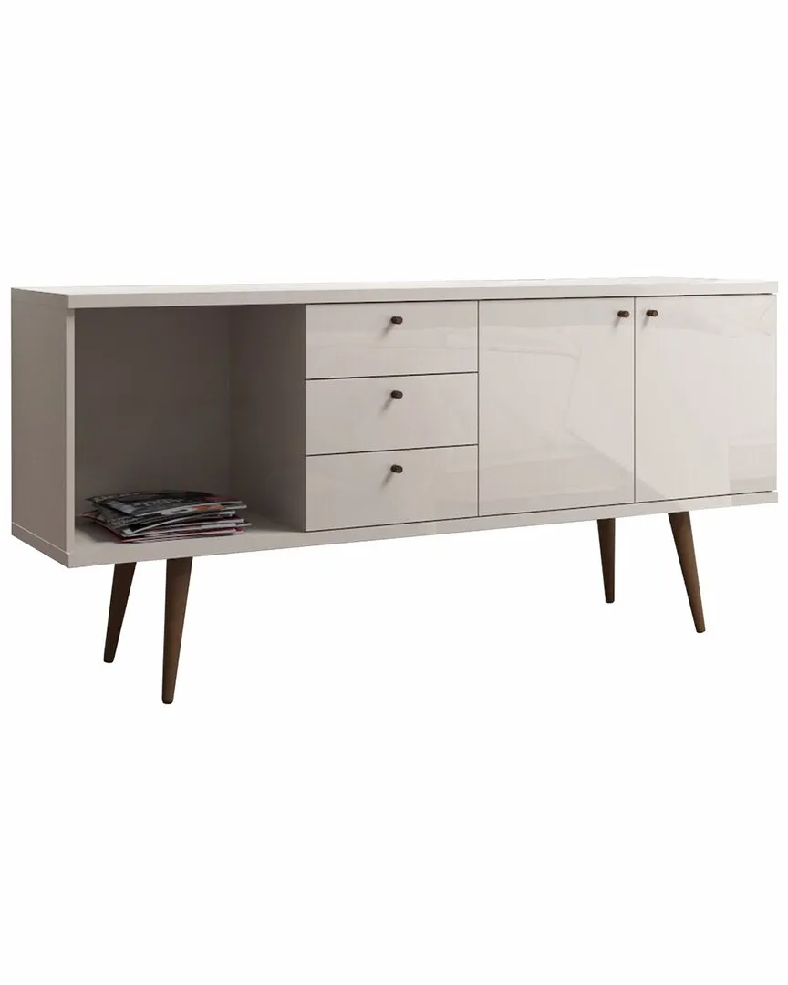 Utopia Wide Dresser - Off-White, MDF image