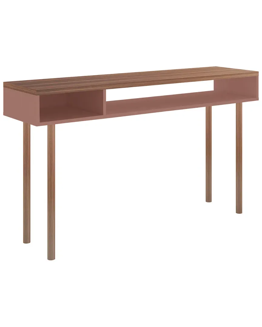 Windsor Console Accent Table - Pink