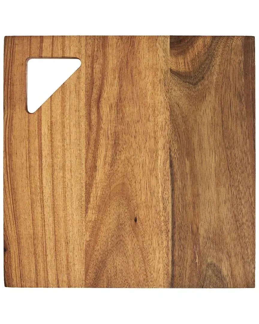 Acacia Geo Square Serving Board - Acacia Wood image