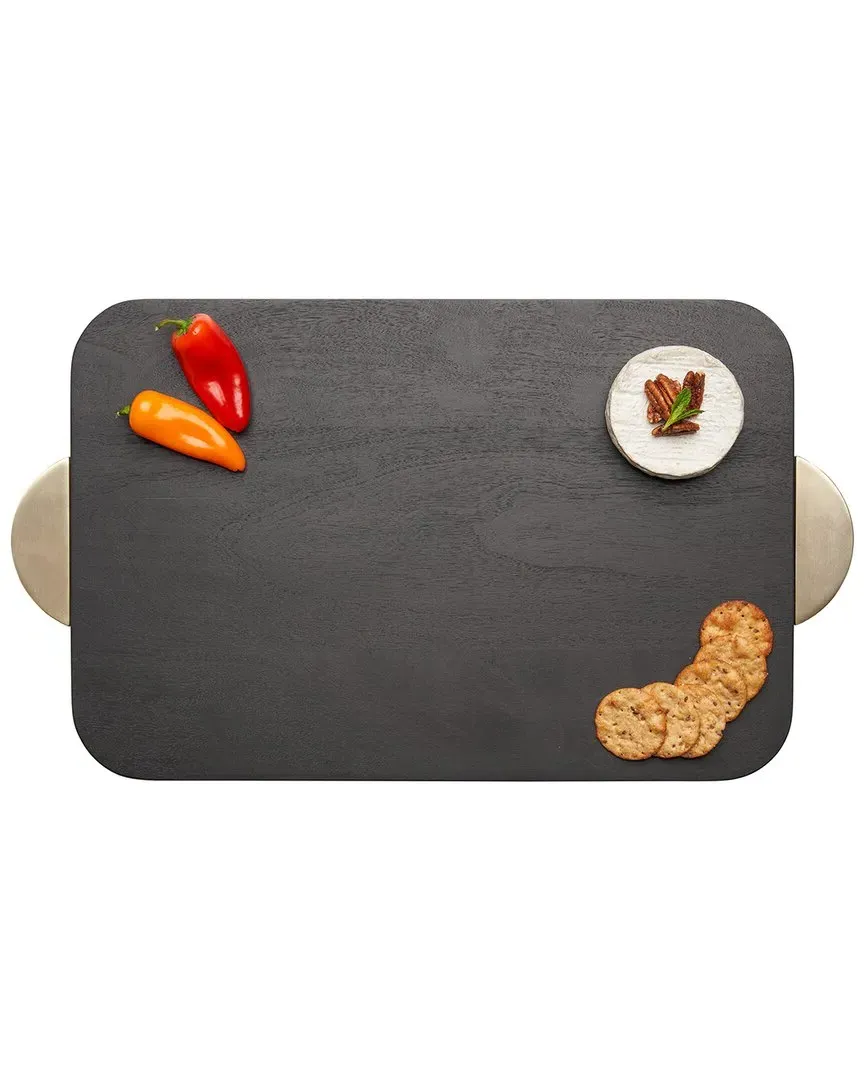 Rectangle Cutting Board - Black, Acacia Wood image