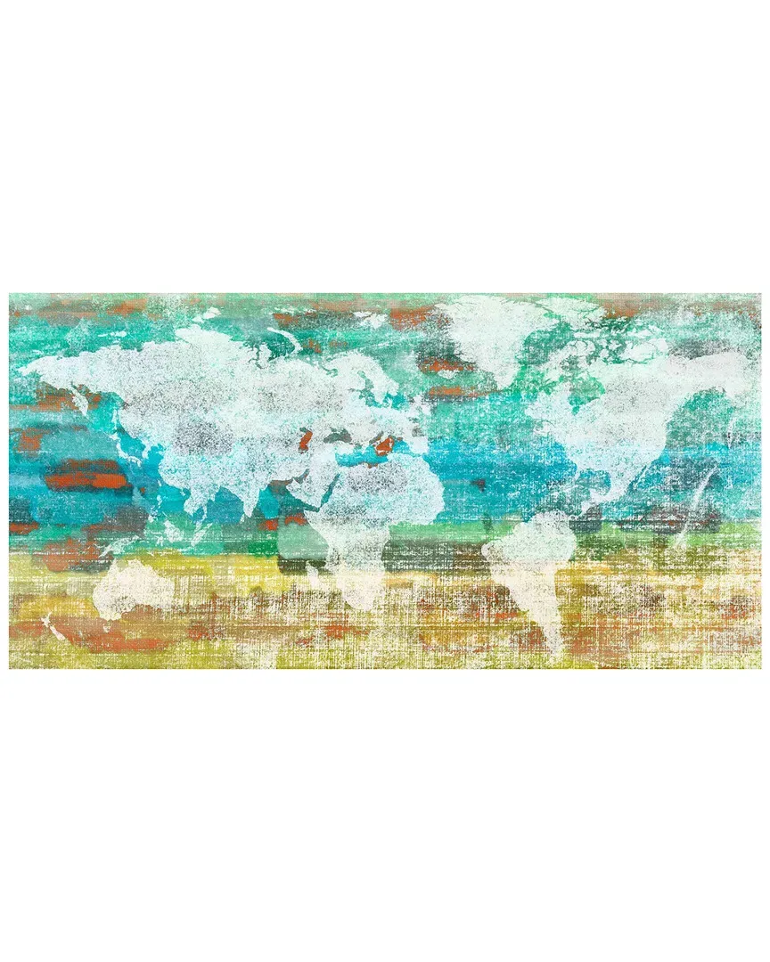 Aqua Day Canvas Print - Gallery Wrapped image