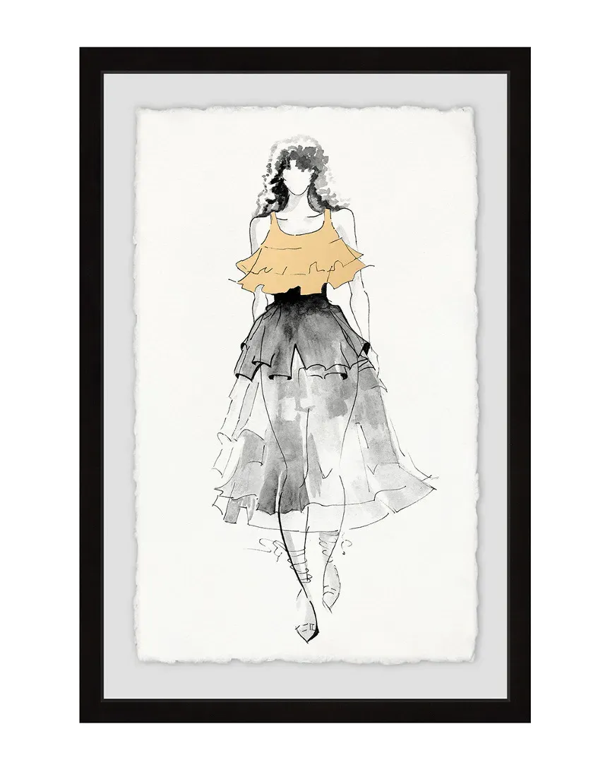 Bohemian Fashonista Framed Art Print image