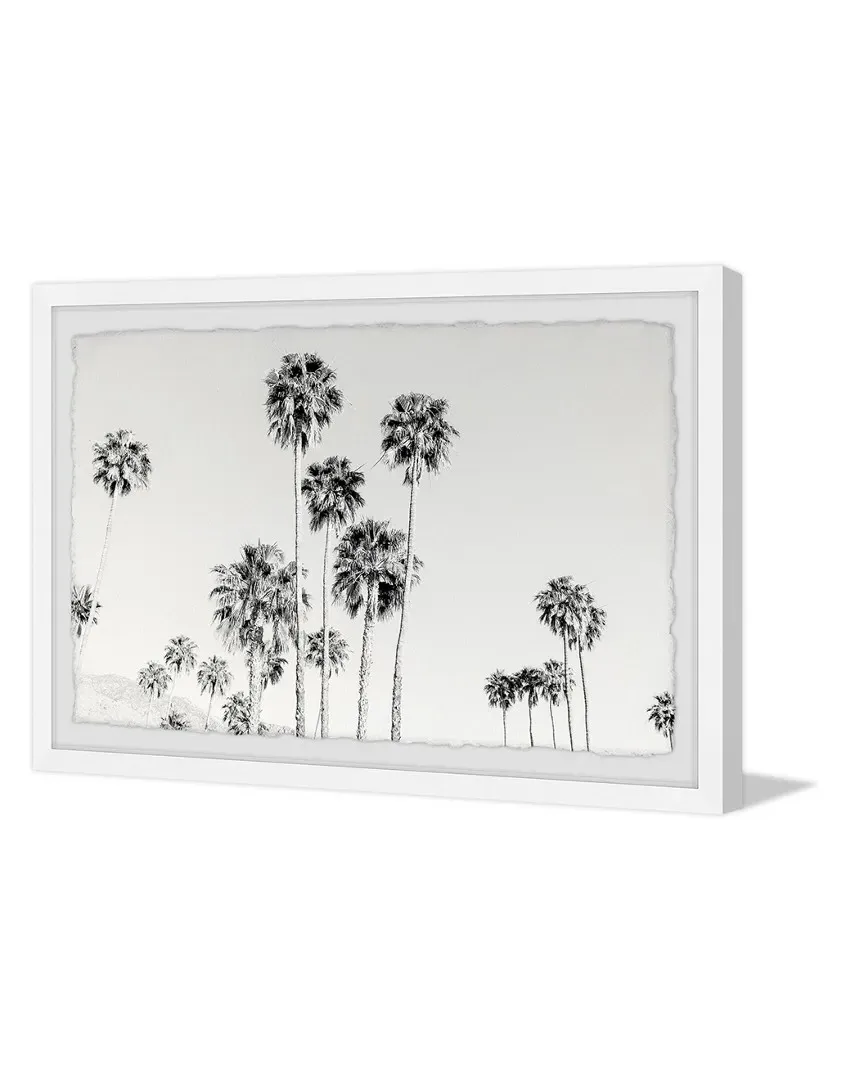 California Palm Trees Framed Painting Print by Morgan Hartley image