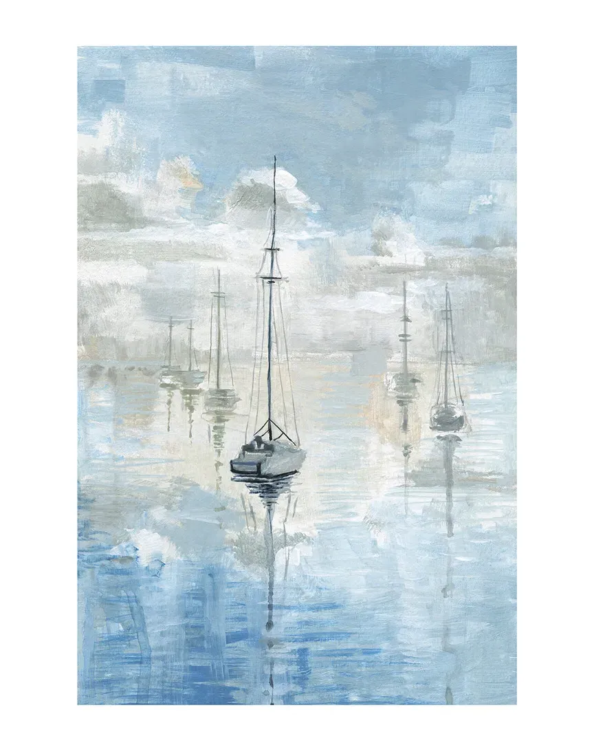 Calm Clouds Canvas Art Print - Gallery Wrapped image