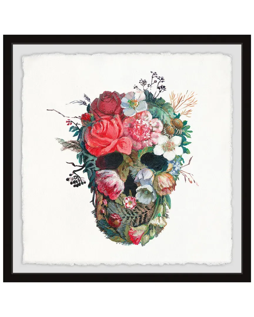 Flower Face Canvas Art Print image