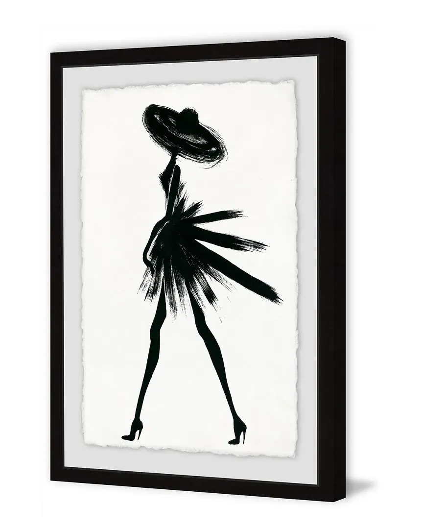 Little Black Dress II Framed Painting Print