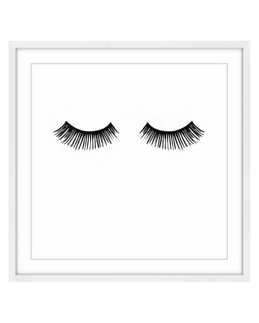 Long Lashes Framed Art Print image