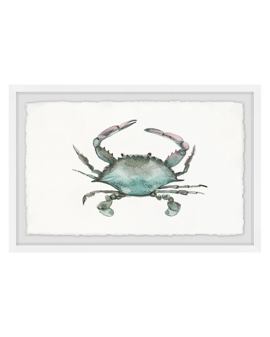 Pastel Crab Framed Art Print image