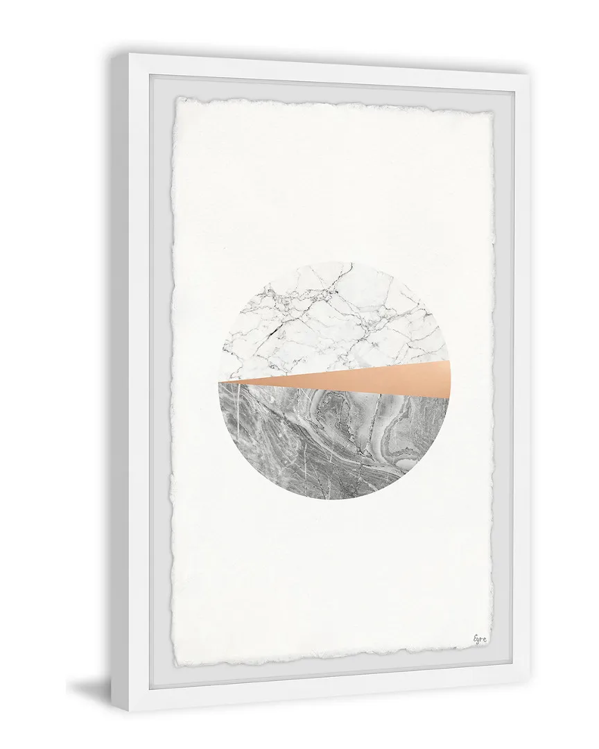 Pink Silver II Framed Painting Print by Eyre Tarney