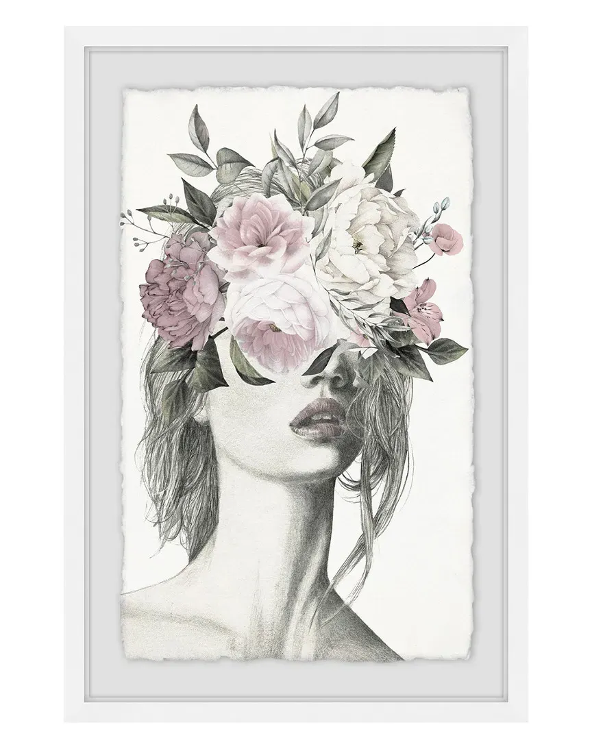 Smokey Flower Crown II Framed Art Print image