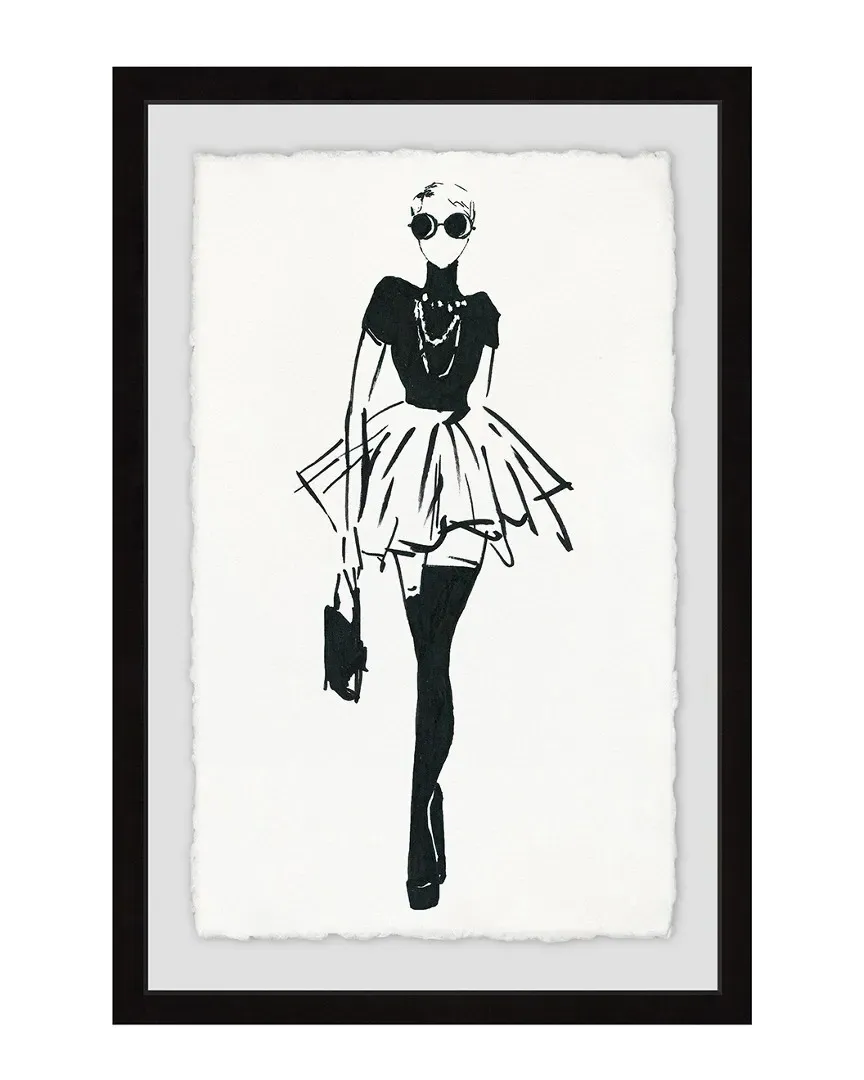 Straight Ahead Framed Art Print image