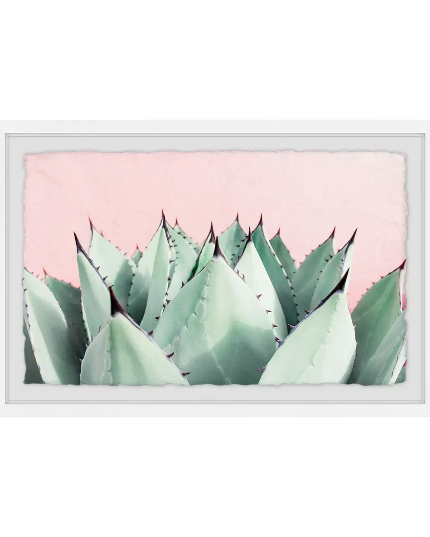 Sweet Succulents Framed Painting Print by Morgan Hartley image
