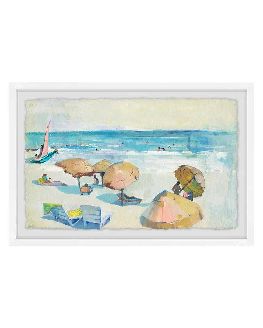 Tropical Breeze Framed Painting Print
