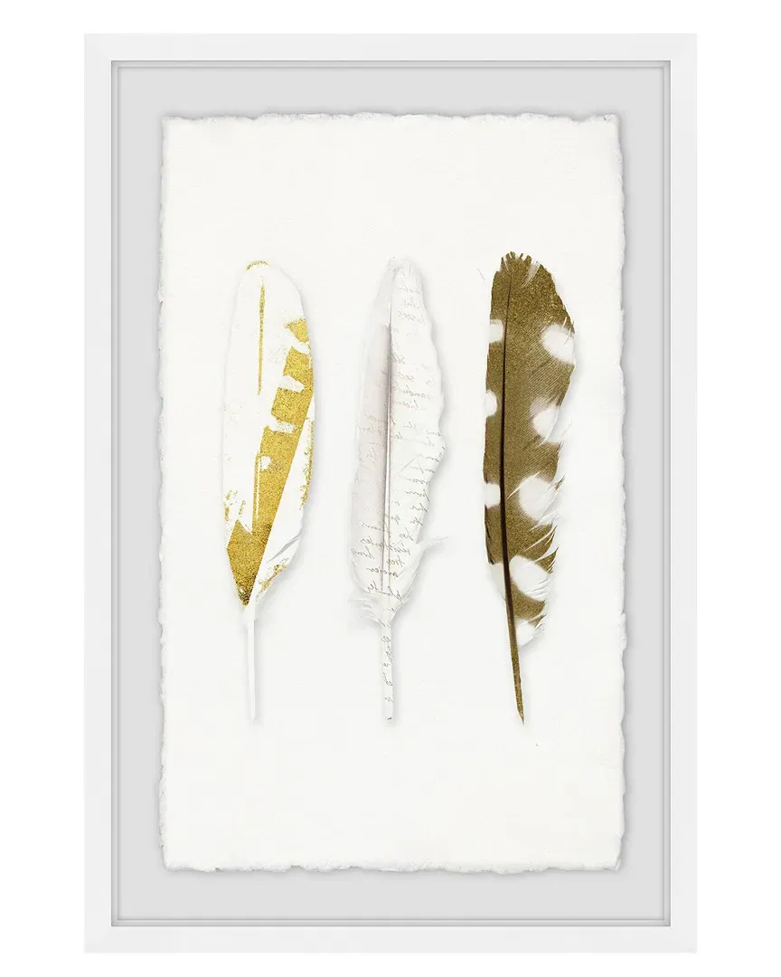 Vanishing Feather Framed Art Print image