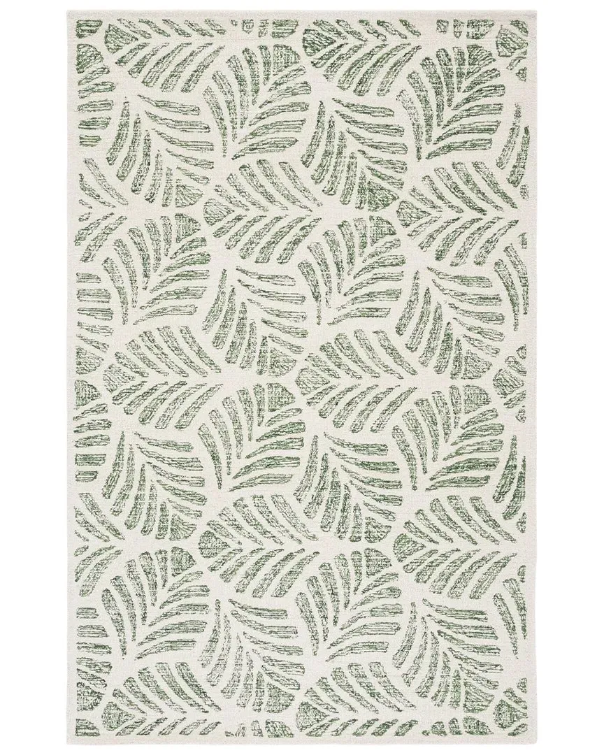 300 Fine Indian Wool Pile Rug - Ivory image