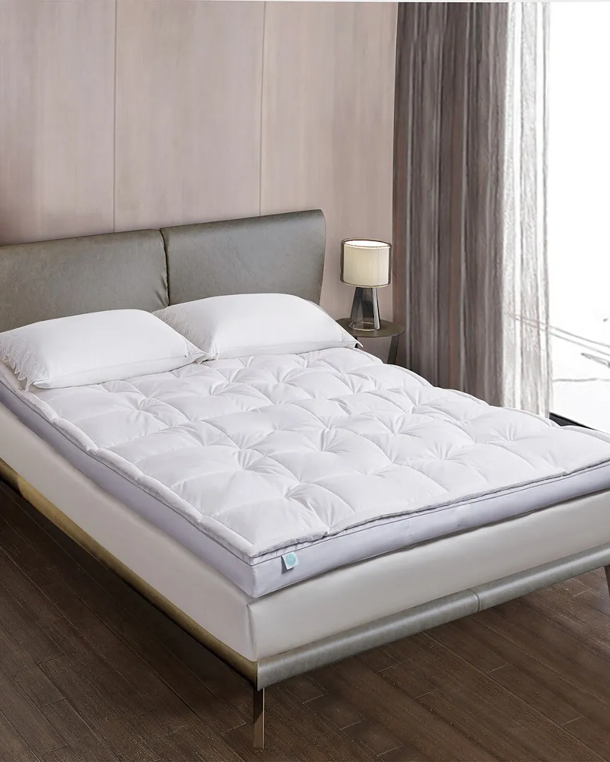 3in White Down Top Featherbed - White image