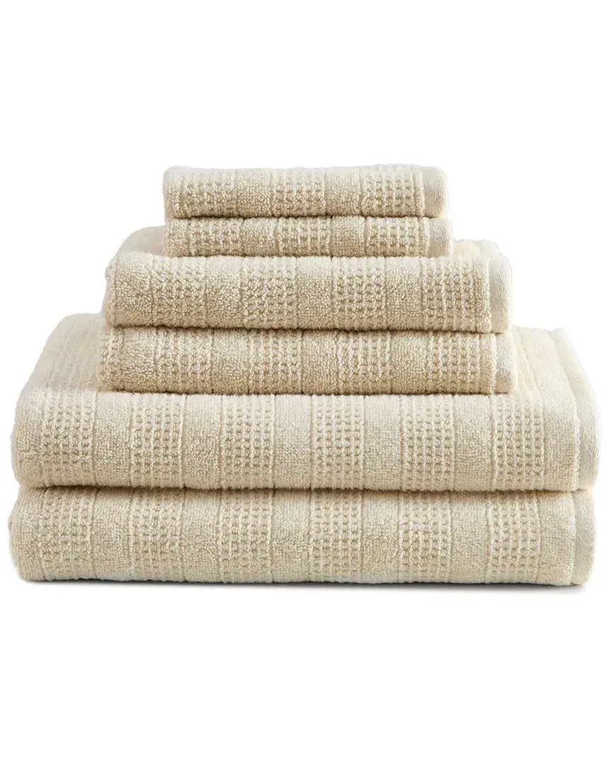 Bedford Cottage 6pc Towel Set - Wheat, Cotton