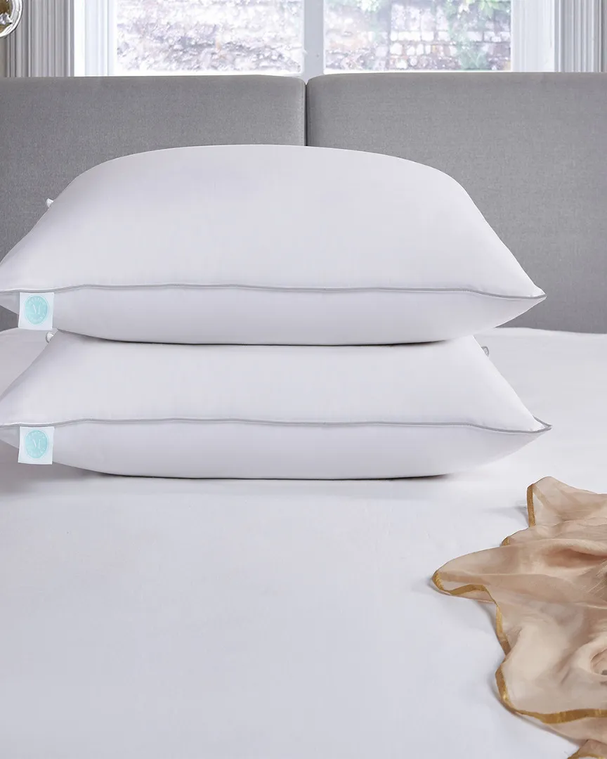 Down Pillow - White, Cotton image