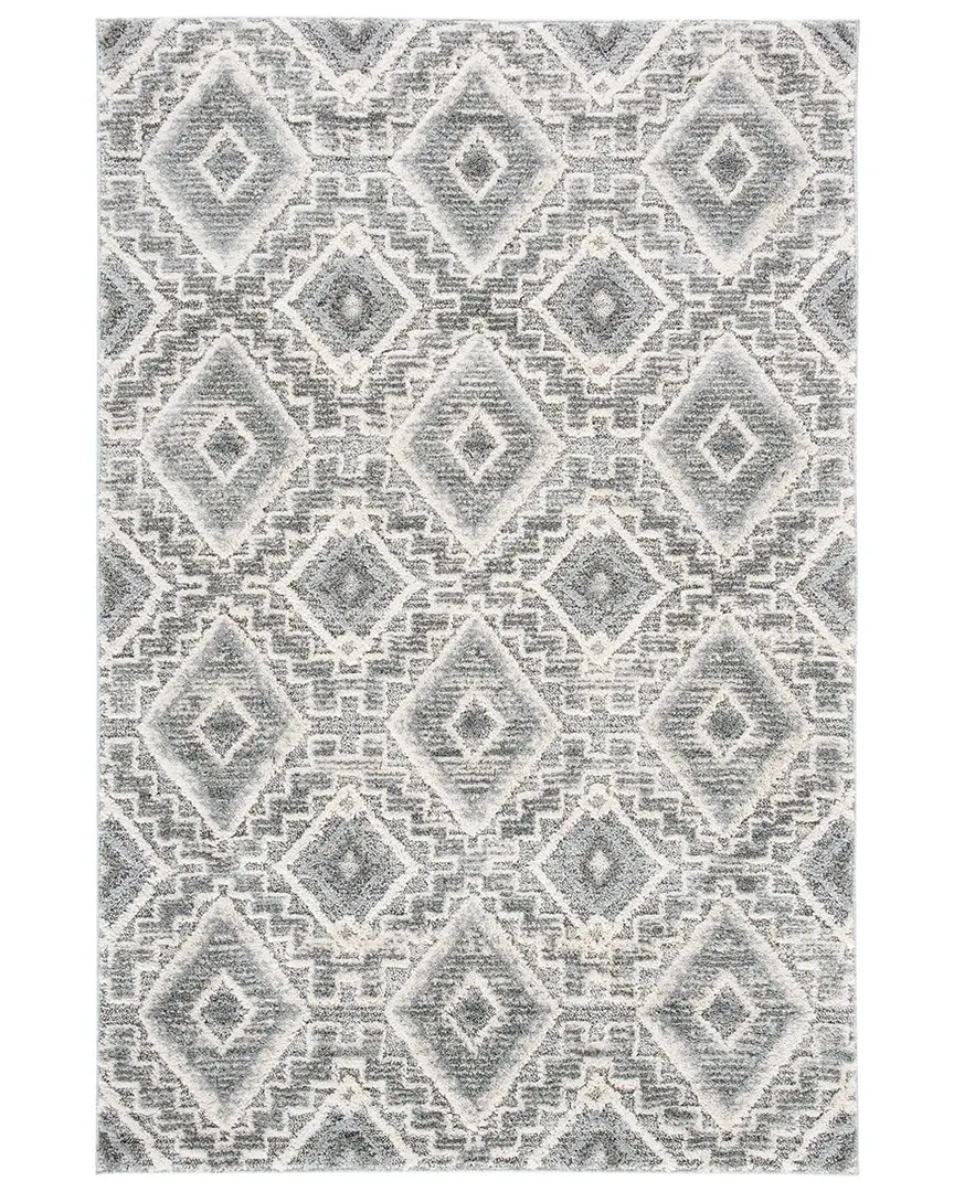 Lucia Shag Rug - Grey, Polypropylene