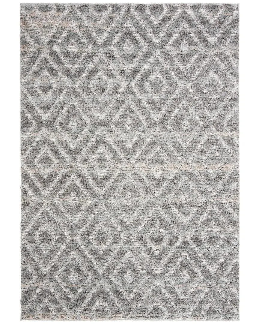 Lucia Shag Rug - Grey, Polypropylene