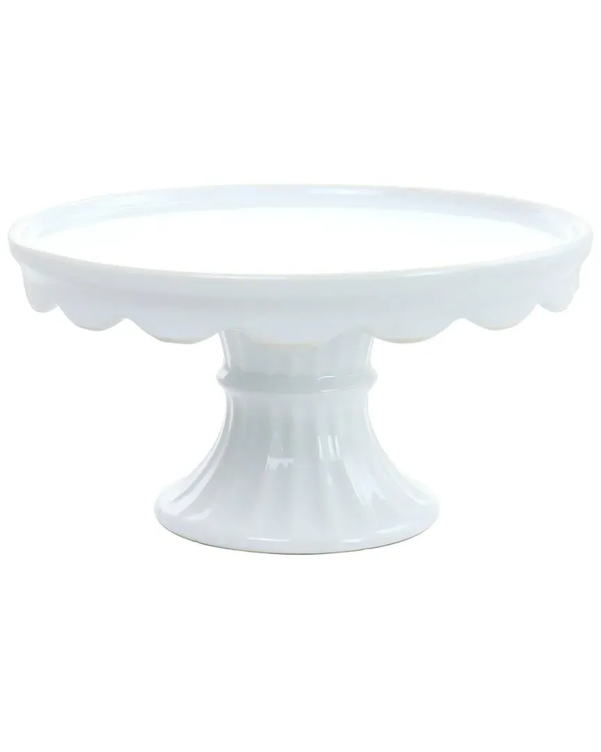 Patterson Round Cake Stand - White, Stoneware image