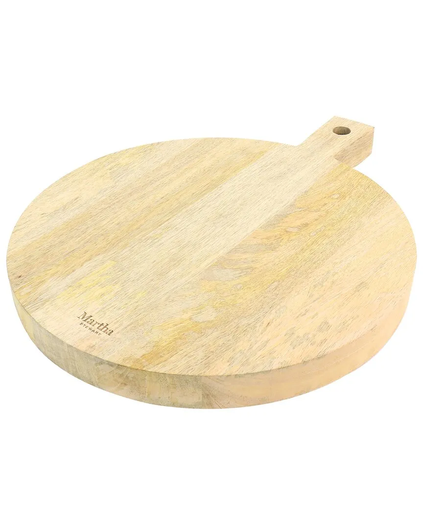 Round Charcuterie Serving Board - Brown, Mango Wood image