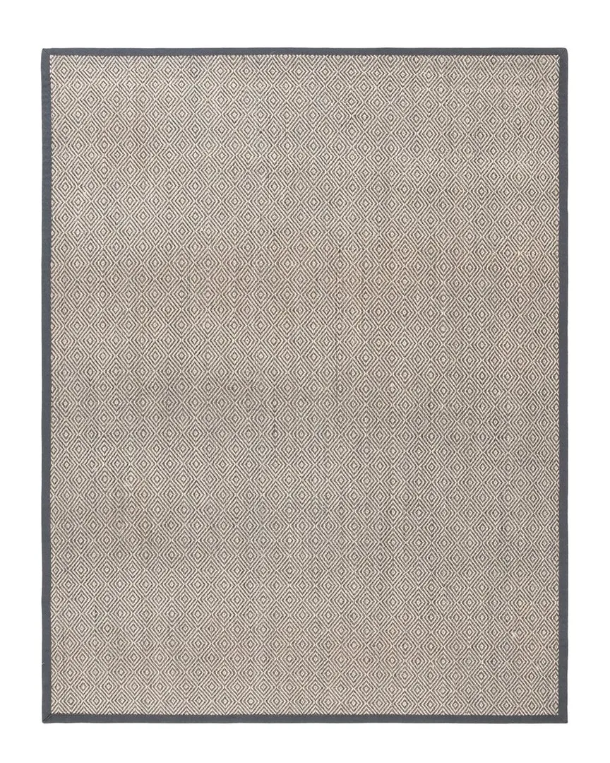 Sisal Pile Rug - Natural, Dark Grey image