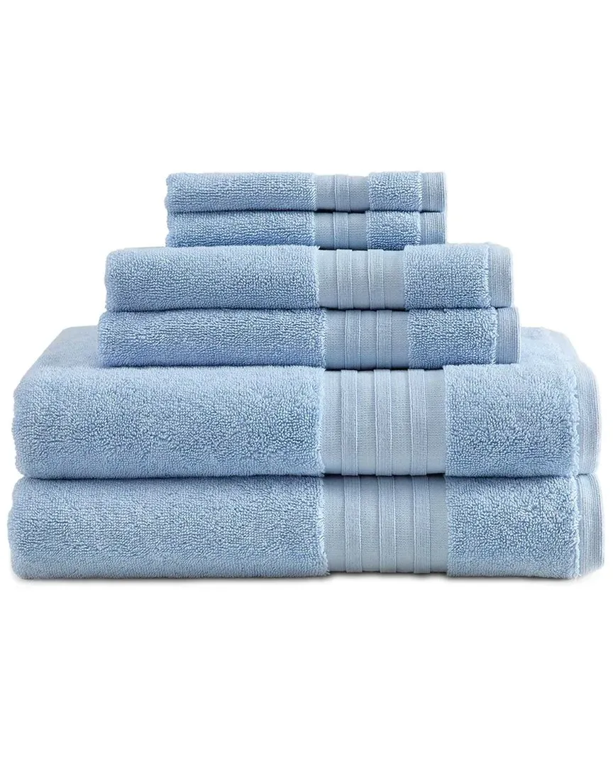 Skyland Manor 6-Piece Towel Set - Blue, Cotton