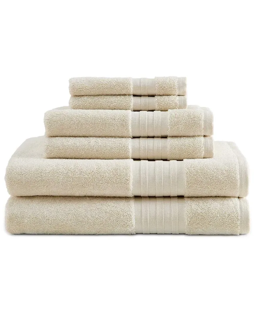 Skyland Manor 6-Piece Towel Set - Wheat, Cotton