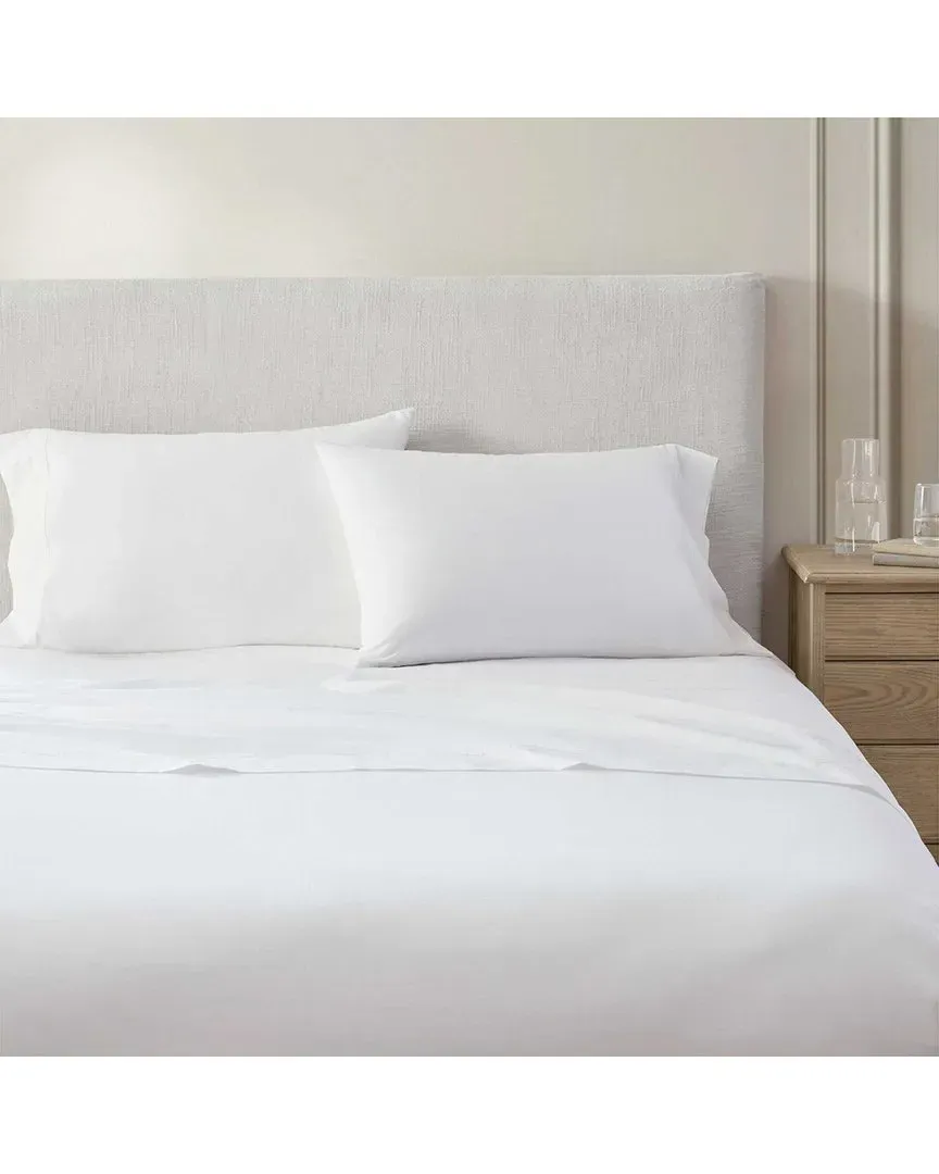 Skylands Cotton Percale Sheet Set - White image