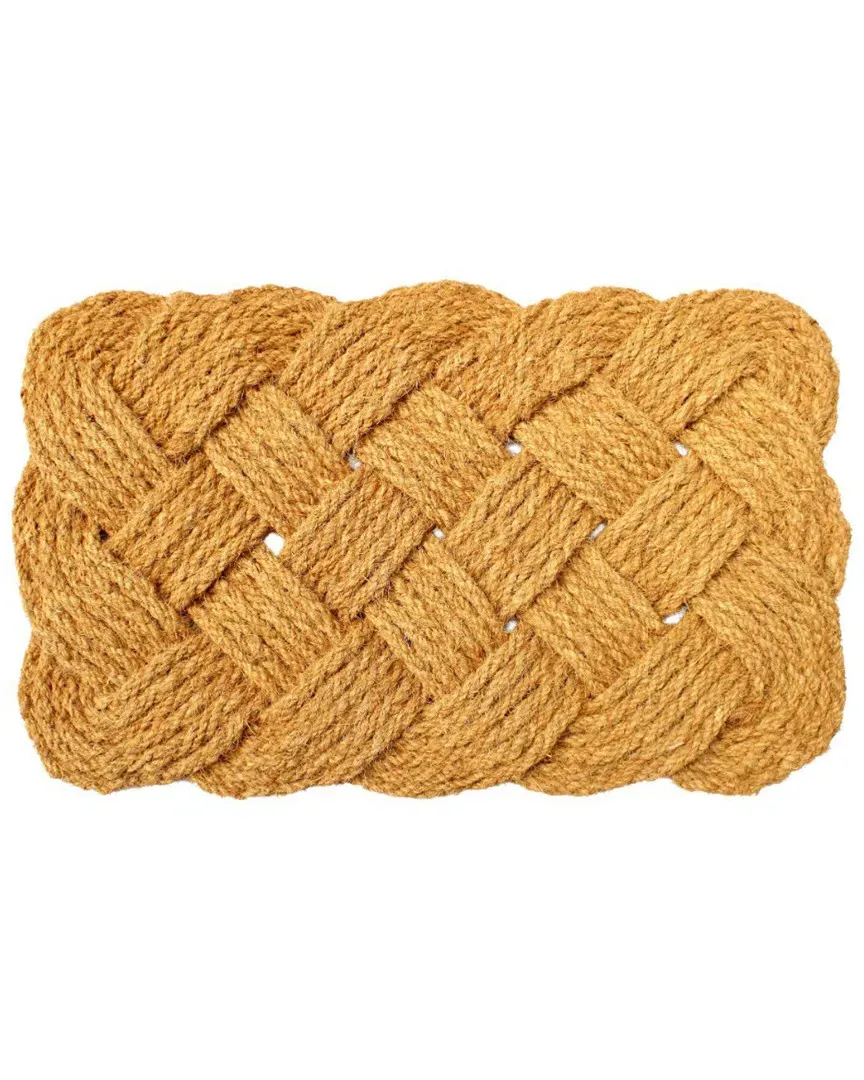 Handknotted Coir Doormat - Natural image